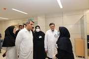 بازدید رئیس، معاون درمان و مدیر درمان بیمارستان شریعتی از اورژانس وبخش های ساختمان امید